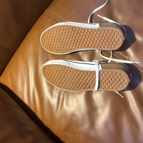 Vans Old Skool Suede White Sz 9 - Picture 3 of 5